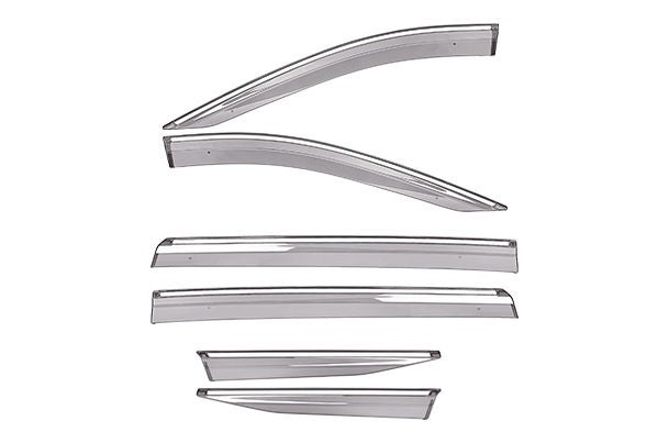 Door Visor - Stainless Steel Insert | Ertiga, XL6
