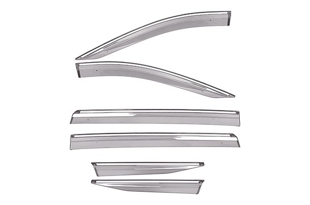 Door Visor - Stainless Steel Insert | Ertiga, XL6 (All Variant)