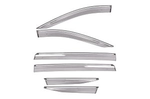 Door Visor - Stainless Steel Insert | Ertiga, XL6 (All Variant)