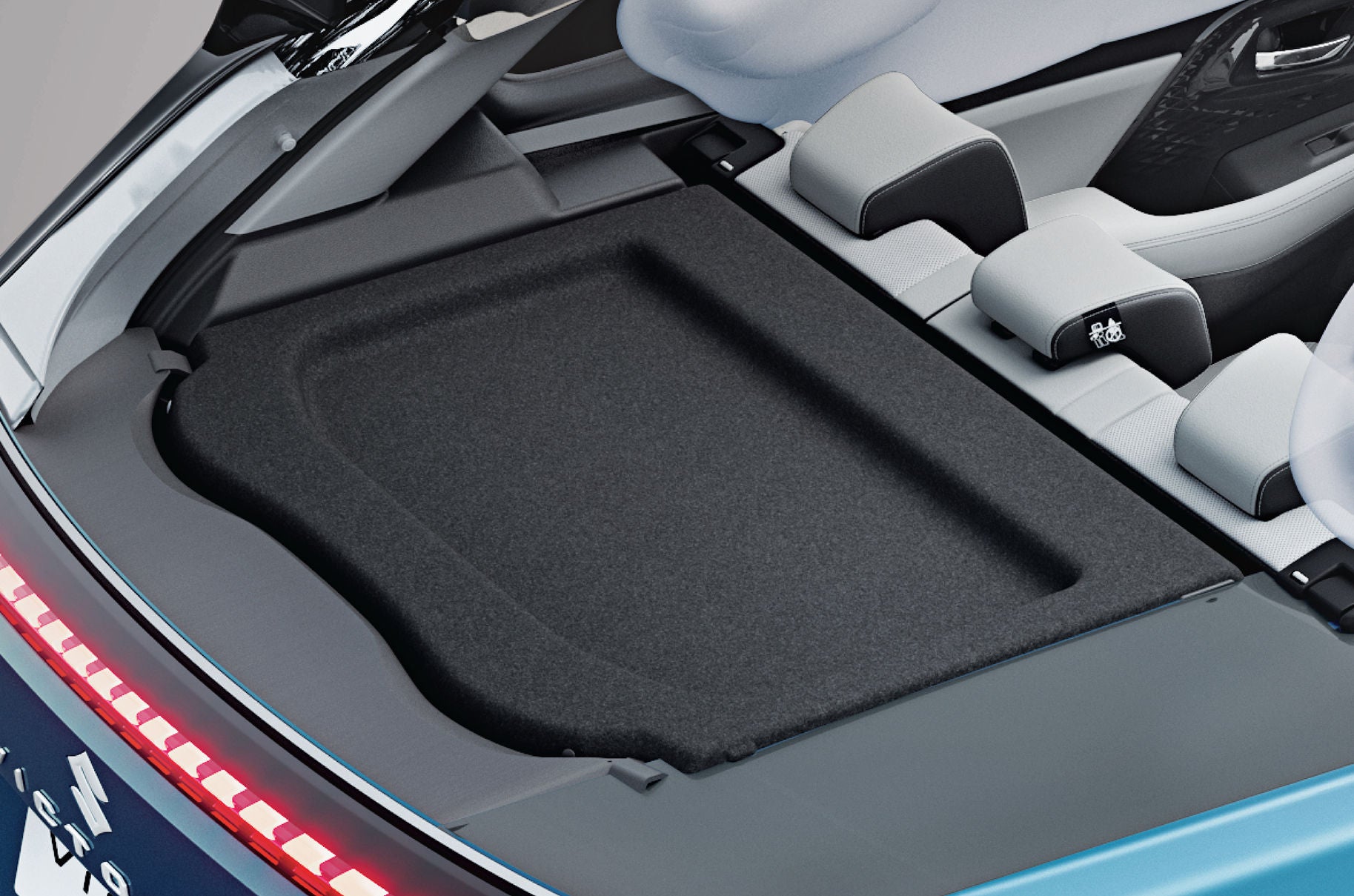 Rear Parcel Tray