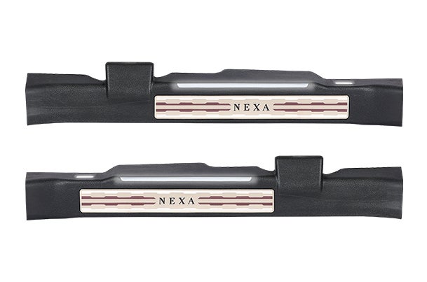 Ambient light Door Sill Guard (Bordeaux - 4 Door) - Alpha/Zeta/Delta+/Delta/Sigma | Grand Vitara