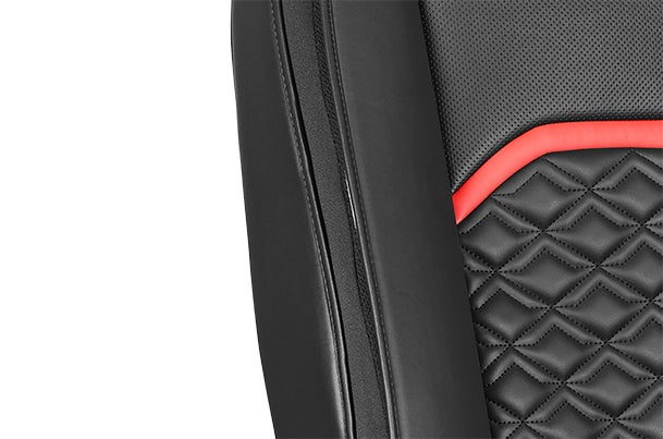 Seat Cover Red Lining Prism Highlight | Alto K10 CNG (L/V/V+)