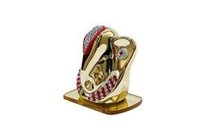 God Idol - Ganesha with Swarovski (Ceramic) | Golden