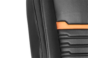 Seat Cover Sunset Orange Grooves Finish | Alto K10