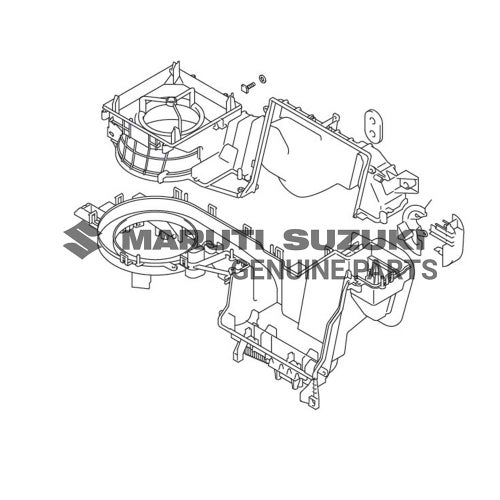 CASE ASSEMBLY BLOWER