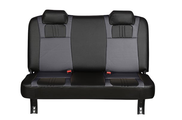 Seat Cover Triad Black Lining Grey Finish | EECO (5 Seater)