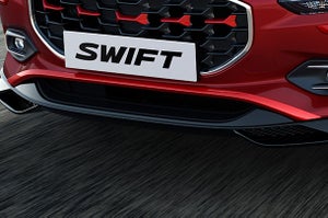 Front Bumper Garnish - Sizzling Red| New Swift