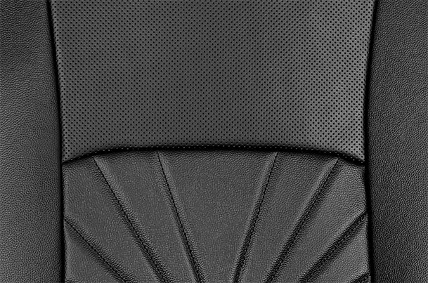Seat Cover Black Vector Lining Finish | EECO (5 Seater)