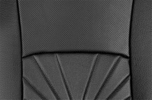 Seat Cover Black Vector Lining Finish | EECO (5 Seater)