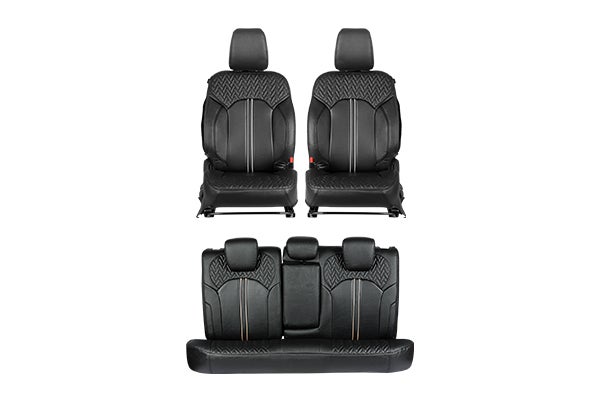 Seat Cover Premium Copper Highlight Finish | Grand Vitara (Sigma Delta Delta+ Variant)