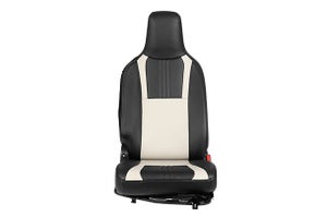 Seat Cover Triad Black Lining Beige Finish | EECO (6 Seater)
