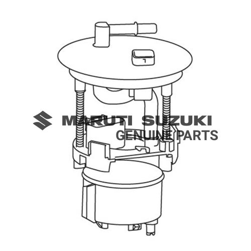 FLANGE SUB ASSEMBLY_WITH FUEL FILTER