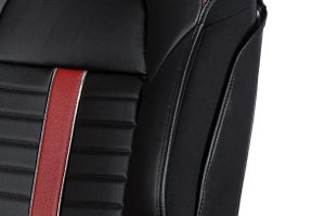 Red Sprint Groove Highlight Seat Cover | New Swift (Z+/ Z Variant)