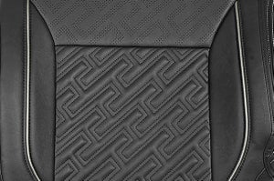 Seat Cover Premium Crossbars Silver Finish | XL6 (Zeta Variant)