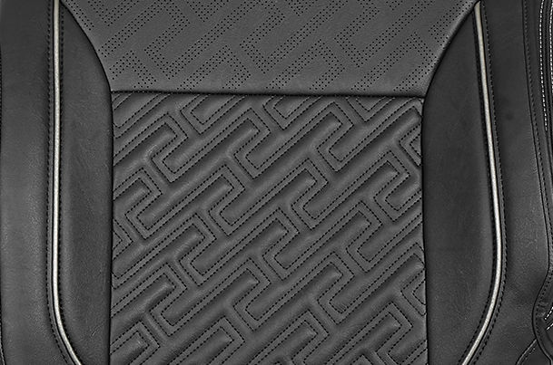 Buy Seat Cover Premium Crossbars Silver Finish | XL6 (Zeta Variant