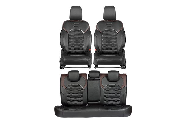 Seat Cover Premium Enigmatic Brown Finish | Grand Vitara (Sigma Delta Delta+ Variant)