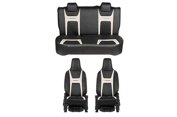 Seat Cover Robust Quilted Beige Finish | WagonR (L)