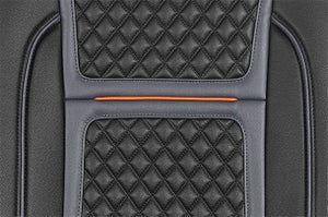 Seat Cover Orange Lining Bevel Finish  | Alto K10