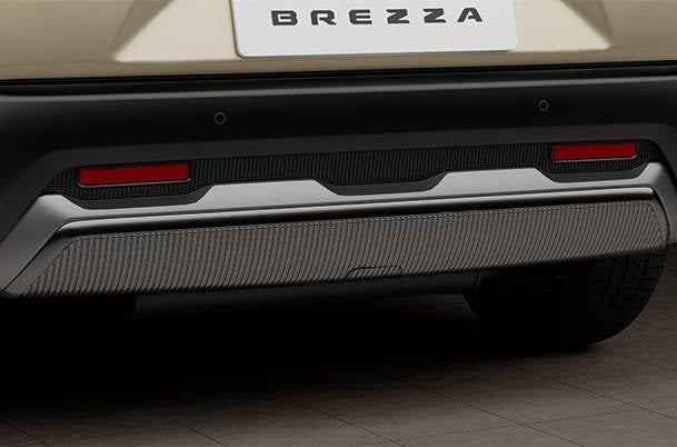 Rear Skid Plate - Dark Grey | Brezza