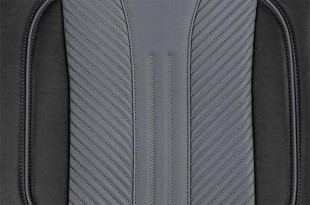 Seat Cover Premium Grey Lining Wing Finish | WagonR (L)