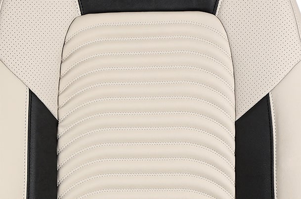Seat Cover Premium Bevel Black Highlight | New Dzire (Z+/Z/V Variant)