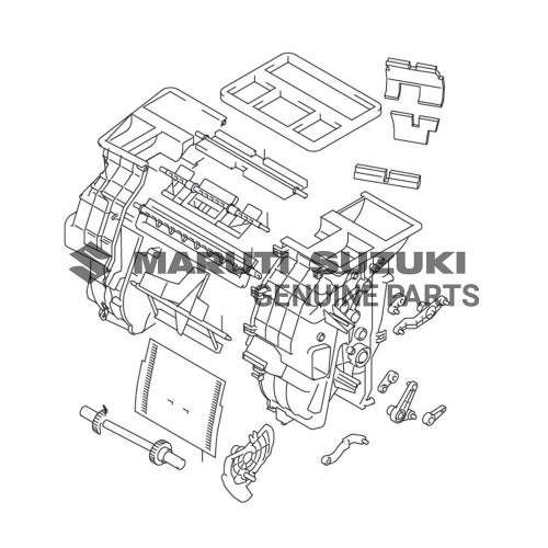 CASE ASSEMBLY HEATER