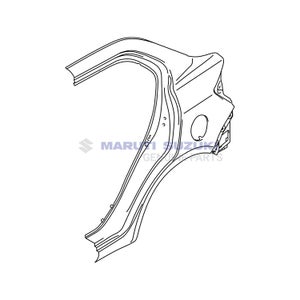 SIDE BODY PANEL (QUARTER PILLAR - RIGHT)