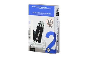 Car Charger - Fast Charging Twin Port (Black)