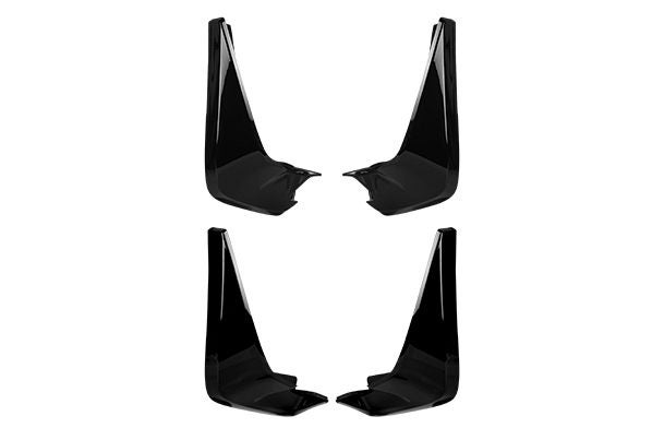 Mud Flap Set - Front & Rear (Black) | Ertiga