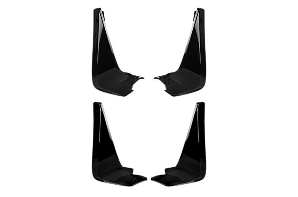 Mud Flap Set - Front & Rear (Black) | Ertiga