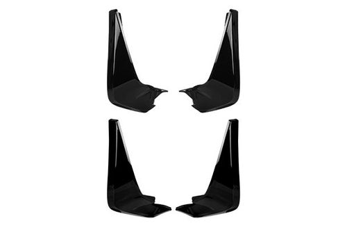 Mud Flap Set -  Front & Rear (Black) | Ertiga