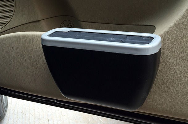 Car Dustbin - Door Mounted (Black)