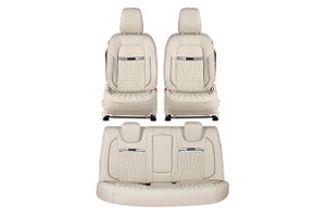 Seat Cover Sun Flare Silver Highlight | New Dzire (Z+/Z/V Variant)