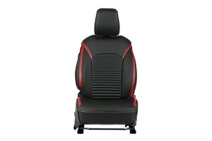 Power Scales Red Finish Sleeve Seat Cover | Fronx