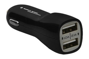 Car Charger - Fast Charging Twin Port (Black)