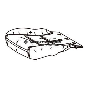 PAD_FR SEAT CUSHION_LH