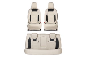 Seat Cover Premium Bevel Black Highlight | New Dzire (Z+/Z/V Variant)