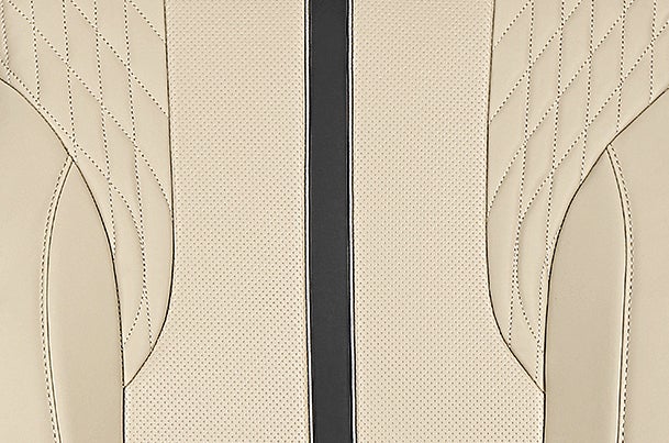 Seat Cover Luxe Black Tread Highlight | Ertiga (All Variant)