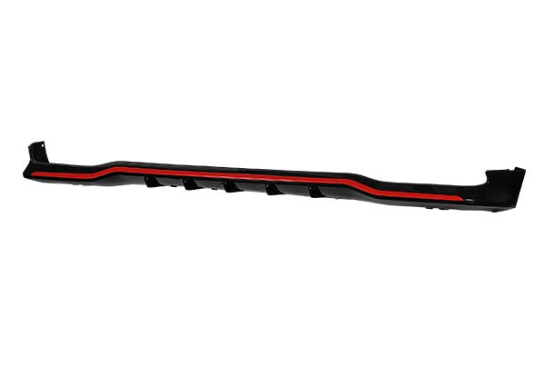 Rear Underbody Spoiler - Midnight Black + Sizzling Red | New Swift