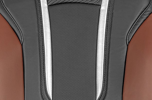 Seat Cover Lightning Cross Silver Finish | e VITARA (Zeta, Delta)