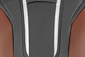 Seat Cover Lightning Cross Silver Finish | e VITARA (Zeta, Delta)