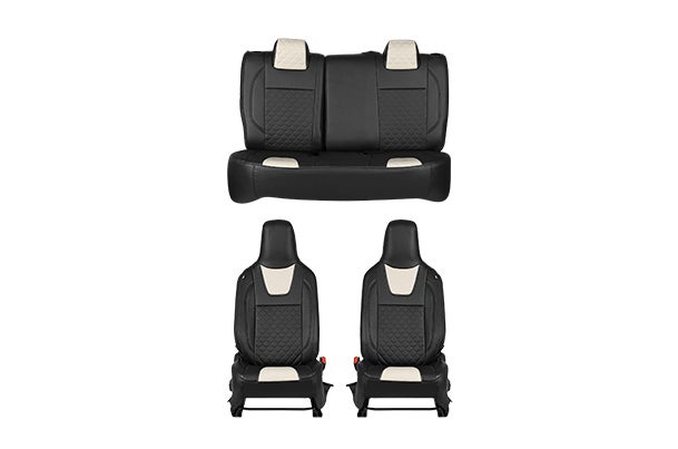 Seat Cover Greige Honeycomb Highlight | Celerio (V/Z/Z+)