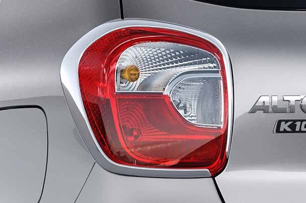 Tail Lamp Garnish - Design 1 - Midnight Black | New Alto K10