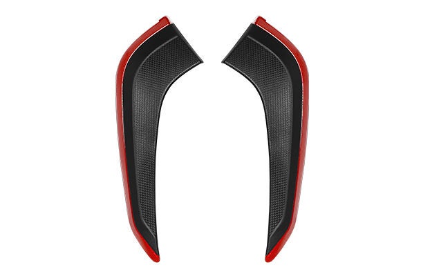 Front Bumper Etch Garnish - Black + Red | Fronx