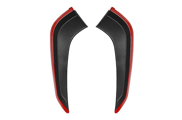 Buy Front Bumper Etch Garnish - Black + Red | Fronx 990J0M74T07