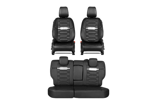 Seat Cover Silver Beam Crisp Highlight| Brezza (Z+/Z/V  Variant)