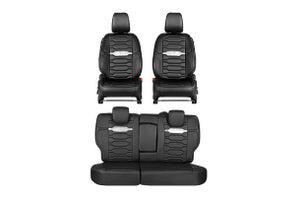 Seat Cover Silver Beam Crisp Highlight| Brezza (Z+/Z/V  Variant)