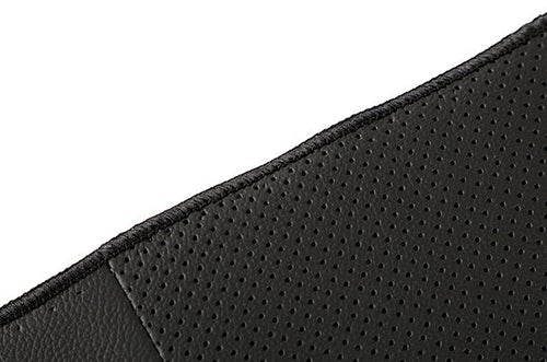 Steering Wheel Cover - Leather Finish (Black)
