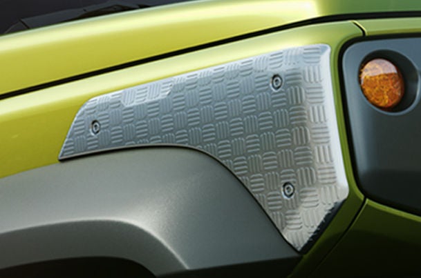 Front Fender Garnish - Tread Metal| Jimny