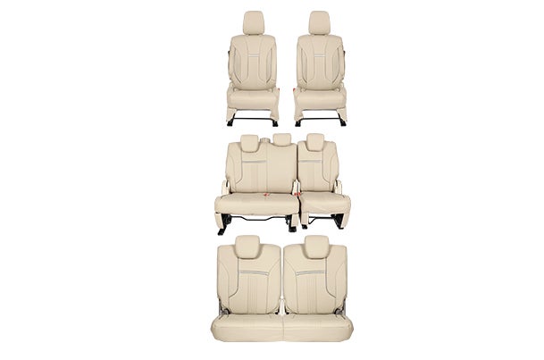 Seat Cover Silver Lining Premium Finish | Ertiga (All Variant)